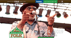Desktop Screenshot of montanafolkfestival.com